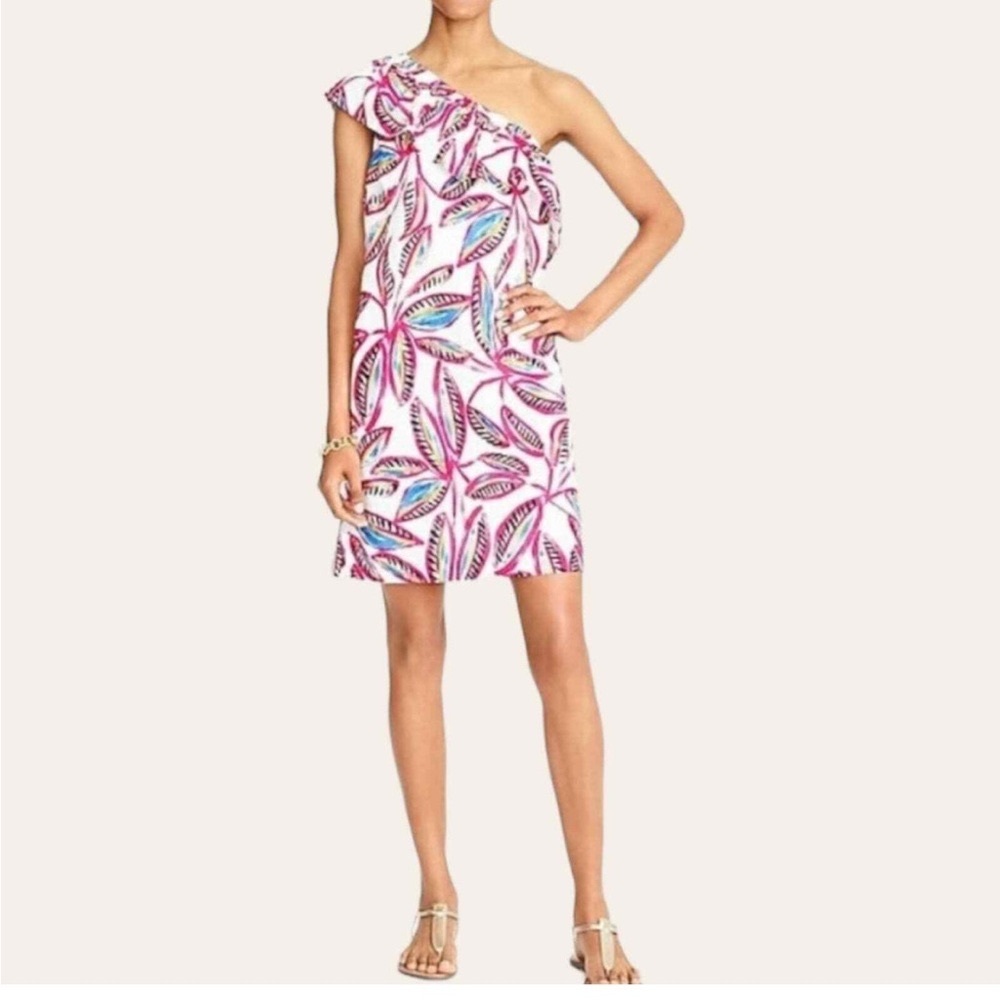 J.crew ONE SHOULDER TROPEZOID DRESS SIZE XXS